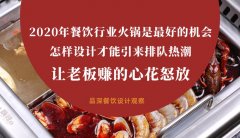 2020年餐飲行業(yè)火鍋是最好的機會，怎樣設計才能引來排隊熱潮，讓老板多掙錢
